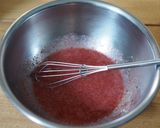 ハート♥ホワイトチョコレアチーズケーキ作り方10写真