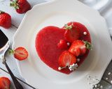 ハート♥ホワイトチョコレアチーズケーキ作り方13写真
