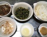 犬ご飯　牛のしぐれ煮風どんぶり作り方1写真