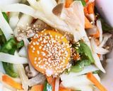 全てレンジカレー風味生姜焼きタコライス風作り方15写真