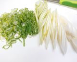 低糖質!厚揚げとおネギのミートグラタン作り方2写真