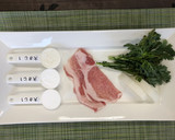 大根と春菊のかきあげ(腎臓病食）作り方1写真