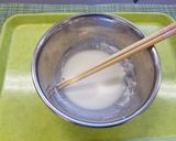 大根と春菊のかきあげ(腎臓病食）作り方3写真
