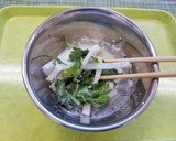 大根と春菊のかきあげ(腎臓病食）作り方4写真