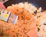 カップヌードルで♪ガーリックカレー炒飯作り方6写真