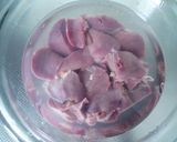 ヘルシー！鶏レバーと砂肝のピリ辛煮！作り方3写真