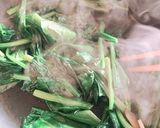 ほうれん草のにんにくチーズ作り方4写真