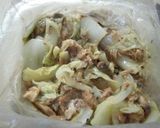 鯖缶と白菜のレンジ蒸し作り方8写真