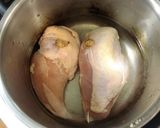 圧力鍋であっという間！しっとり鶏ハム作り方3写真
