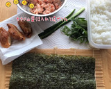 お弁当に鮭マヨと餃子の海苔巻き風作り方1写真