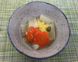 大根と春菊のかきあげ(腎臓病食）作り方12写真