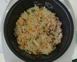 炊飯器で簡単に！　しいたけ海鮮ピラフ作り方8写真