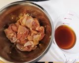 揚げない鶏唐揚げのごま甘酢炒め作り方2写真