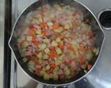 アメリカ料理　大豆ミートのポークビーンズ作り方4写真