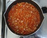 アメリカ料理　大豆ミートのポークビーンズ作り方6写真