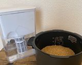 専用炊飯器で簡単★発芽酵素玄米ごはん作り方2写真