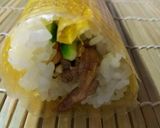 【恵方巻き】【トラの肉巻】真似っこﾃﾞｽ作り方4写真