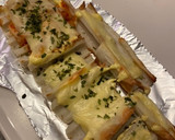 ちくわのキムマヨチーズ焼き作り方3写真