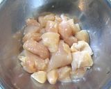 鶏とナスの味ぽん炒め作り方1写真