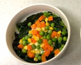【コンビニ食材】ほうれん草のココット作り方4写真