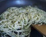 簡単ジェノベーゼ風ペペロンチーノ作り方3写真