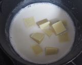 ハート♥ホワイトチョコレアチーズケーキ作り方5写真