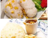 カオマンガイ飯☆コーンちょい足しおにぎり作り方7写真