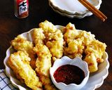 七味ポン酢たれdeウマウマ鶏胸肉の天ぷら作り方14写真