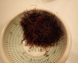 フノリの卵とじ丼作り方1写真