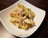 ささみと白ネギのごま和え作り方5写真
