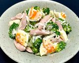 魚肉ソーセージとブロッコリーのマヨサラダ作り方6写真