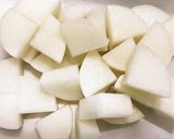 サバ味噌煮缶と大根の煮物作り方1写真