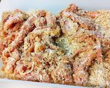 若鶏せせりのカレ・チー・パン粉揚げ。作り方1写真