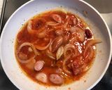 簡単クノールトマトポタージュで作るパスタ作り方1写真