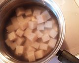 こんにゃくのｺﾛｺﾛｽﾃｰｷ♬作り方4写真