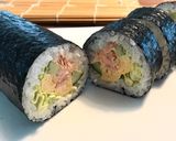 海鮮サラダ太巻き寿司作り方13写真
