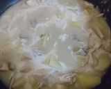 ちぢみほうれん草のクリームシチュー！作り方12写真