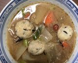 ダイエットに☆お豆腐団子でお鍋‼︎作り方3写真