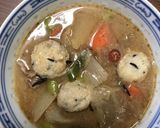 ダイエットに☆お豆腐団子でお鍋‼︎作り方3写真
