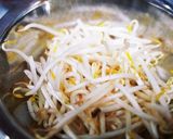豆腐ともやしの酒粕味噌汁作り方3写真