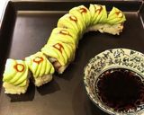 ヨーロッパヒルトンで1巻2千円の寿司作り方13写真