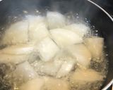 大根の鶏そぼろあんかけ作り方1写真