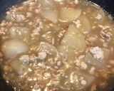 大根の鶏そぼろあんかけ作り方5写真
