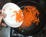 風邪の発熱に♪搾菜セロリ舞茸炒め♪簡単作り方5写真