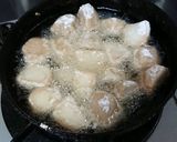 煮物の残りで里芋唐揚げ作り方3写真