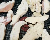 鶏むね肉のしょう油バターレモン焼き作り方2写真