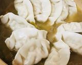 レトルト●鍋ののこりの出汁でスープ餃子作り方1写真