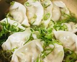 レトルト●鍋ののこりの出汁でスープ餃子作り方3写真