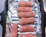 簡単ネギ巻き、居酒屋風。作り方2写真