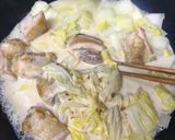 鶏と白菜の和風クリーム煮☆豆乳味噌作り方4写真